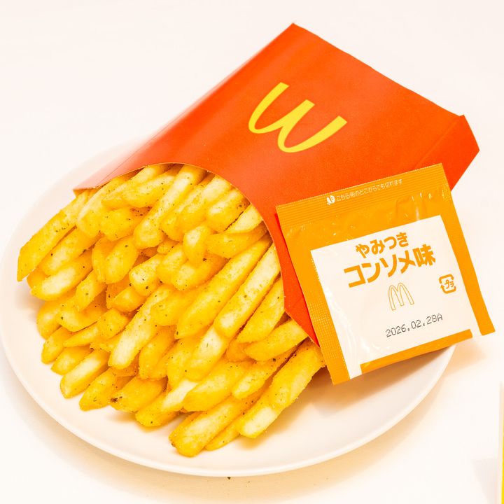 シャカシャカポテト やみつきコンソメ味 撮影