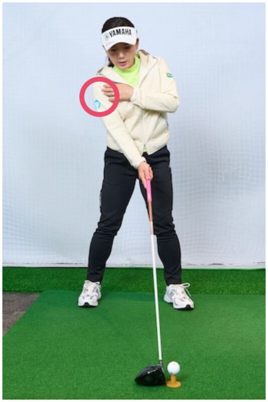 ボールの前後50センチはどう動かすのが正解？有村智恵プロが解説