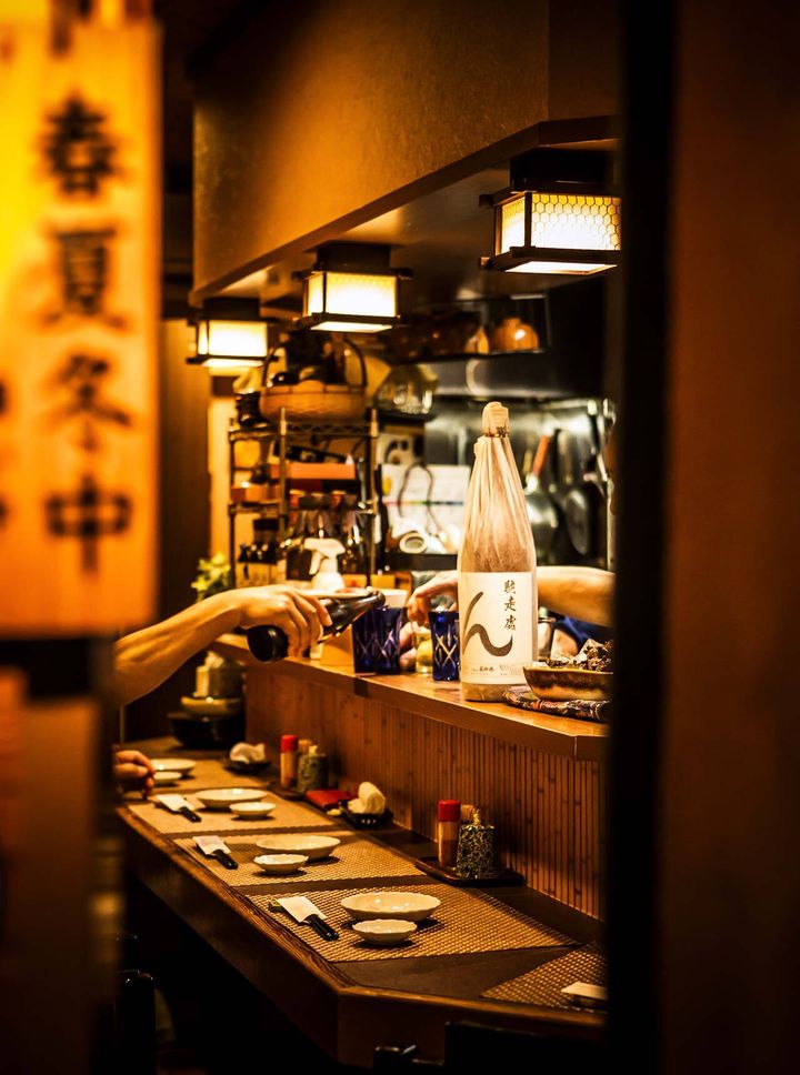 船橋『馳走處 ん』の内観