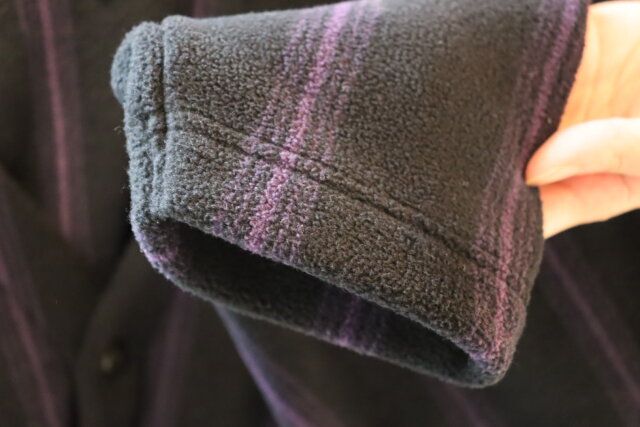 ユニクロ×ニードルズコラボコレクションのフリースオーバーサイズカーディガン3