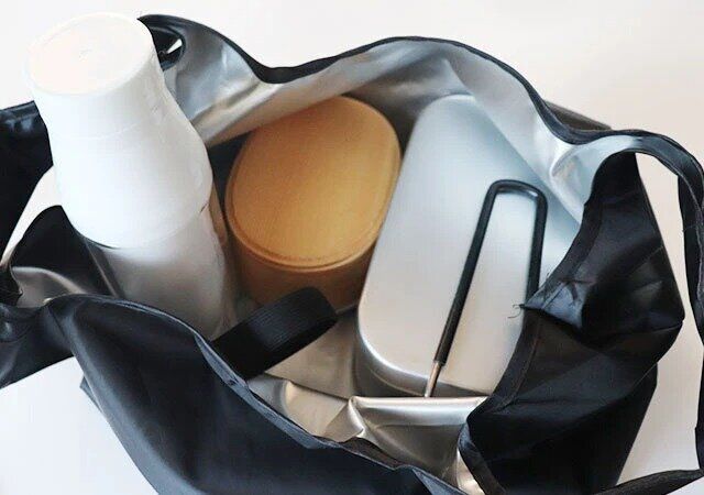 洗えるランチエコバッグ 収納例