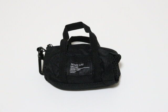 ダイソー キーリング付ミニボストンバッグ