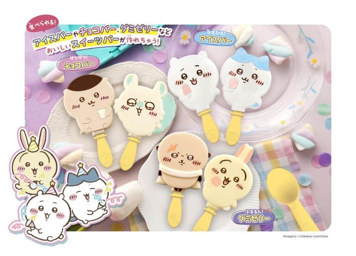 「ちいかわ」のキャラのスイーツバーが完成 