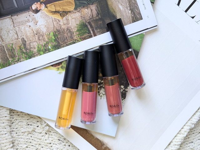 ROAlív ハニーラスター：ハニーとリップカラー6色の集合