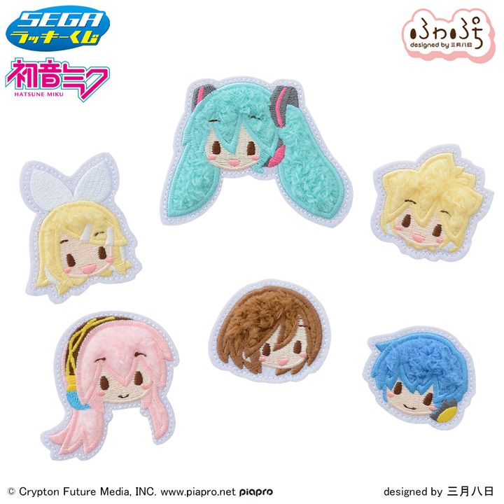 D賞：ふわぷち もこもこステッカー（全6種）