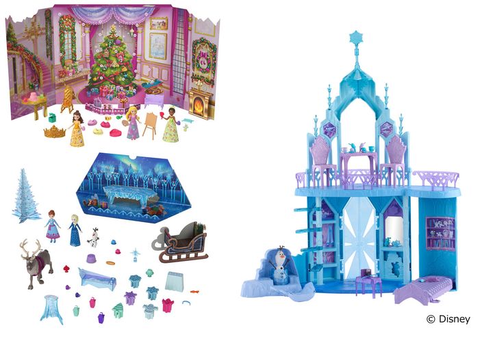ディズニープリンセスとアナと雪の女王のアドベントカレンダー