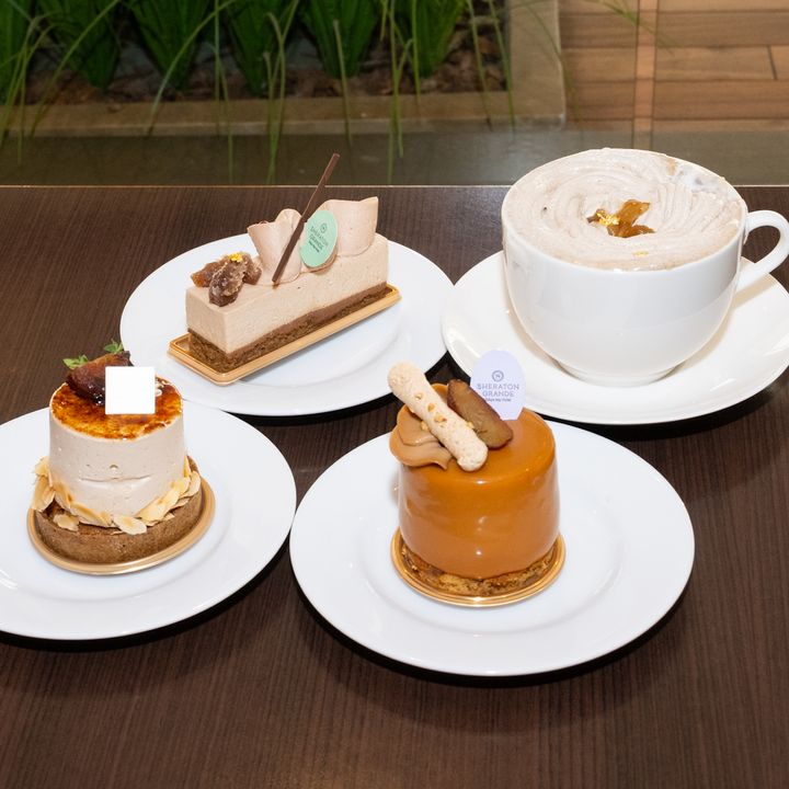 シェラトン・グランデ・トーキョーベイ・ホテル「トスティーナ」マロン スイーツ＆ベーカリー 撮影