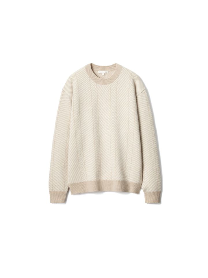 ラムクルーネックセーター 4,990円