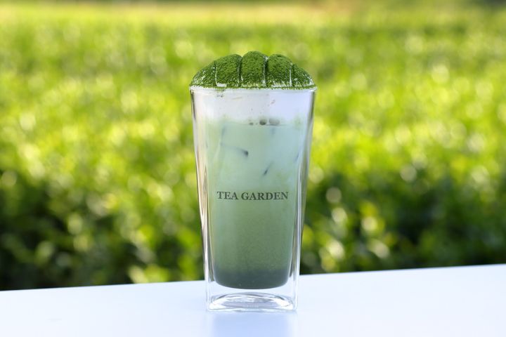 抹茶ラテ650円（ホットは580円）