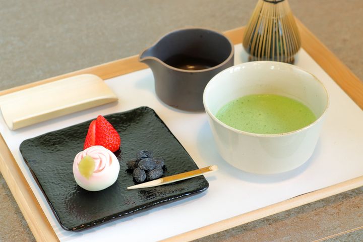 お抹茶の体験セット1500円