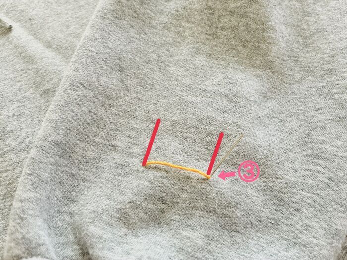 〈GU×ダイソー〉パーカーに“ちょこっと刺繍”するだけで激かわアップデート♡オリジナルアイテムが超簡単に作れた！