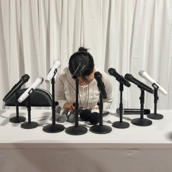 東京・池袋で開催中の「炎上展」