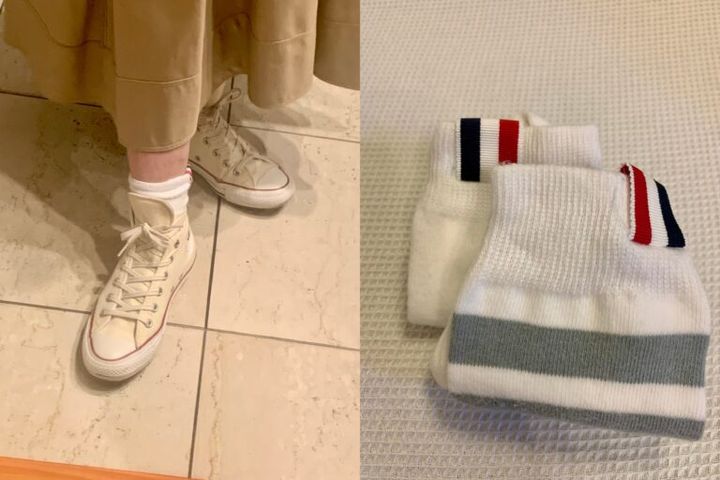 長谷川さん_ソックス