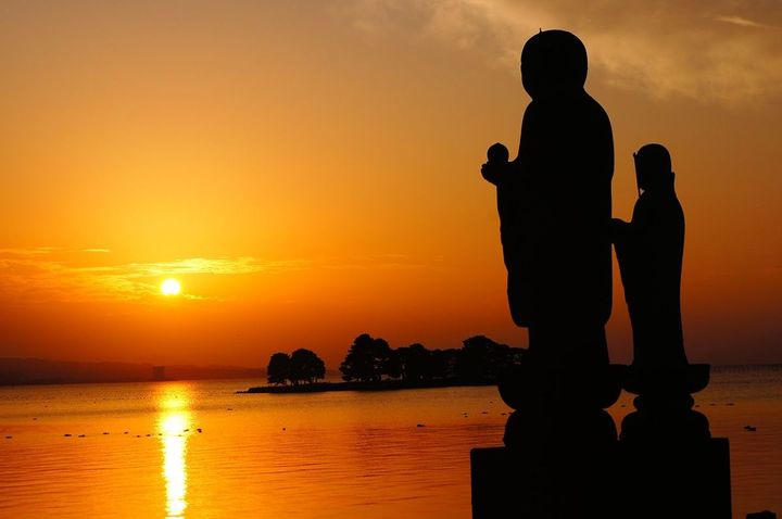 松江市の宍道湖