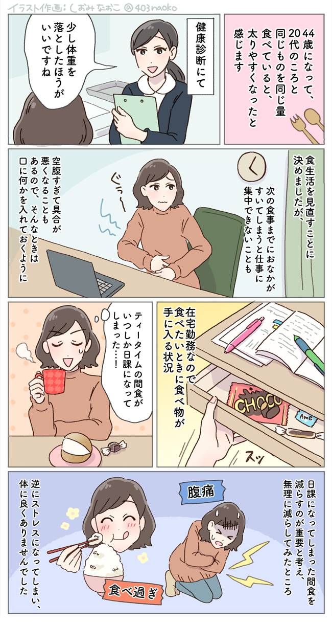 健診で指摘された40代