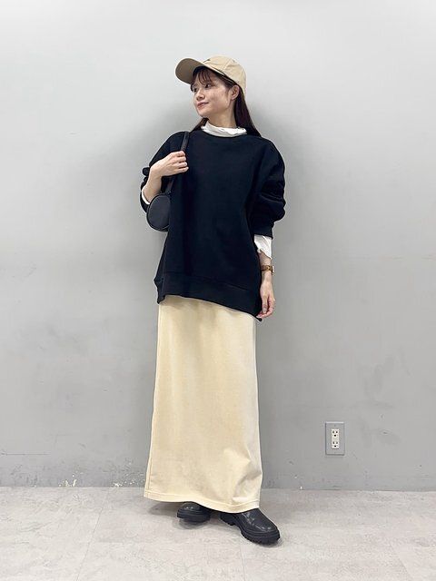スウェットとスカートコーデ5