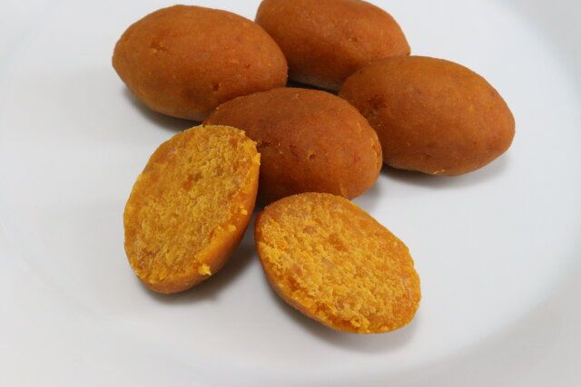 ダイソーのほっくり食感のスイートパンプキン