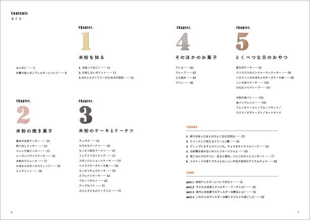 目次 （C）江黒由佳／グラフィック社