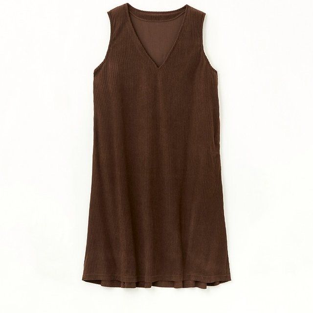 しまむらおかだゆりコーデュロイジャンパースカート