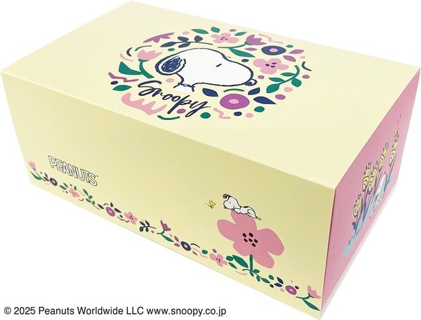 「スヌーピー30枚入りBOXマスク(Nature)」(1430円)