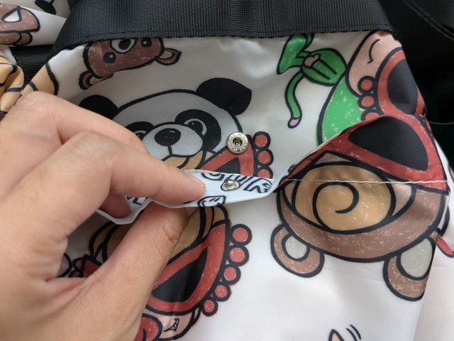 ヒステリックミニトートスナップボタン