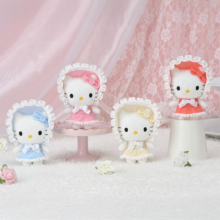 ハローキティ マスコット カラフルボンネット