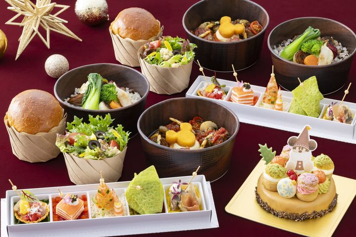 エンパイア・グリル_テイクアウトメニュー_“ディズニー・クリスマス”ディナーセット