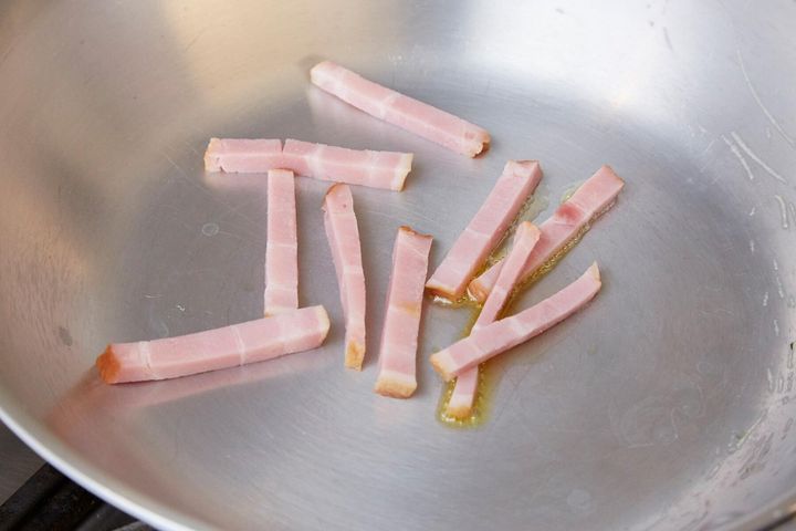 ベーコンの下準備