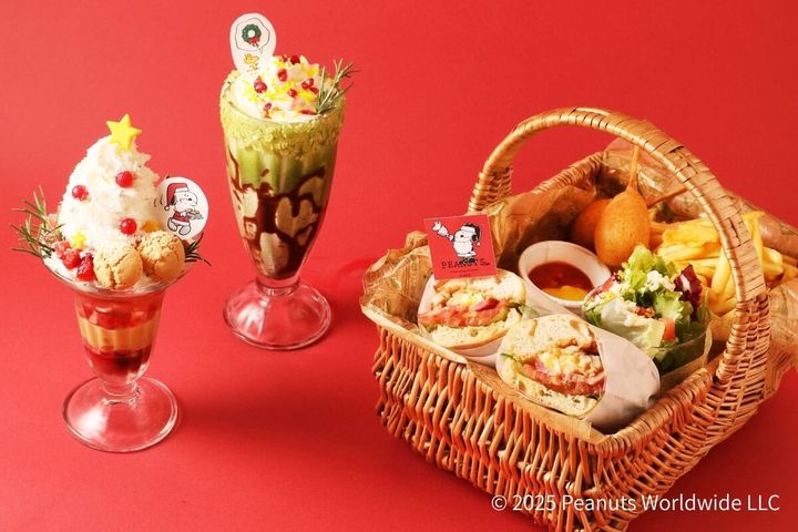 【PEANUTS Cafe】 クリスマス限定メニュー