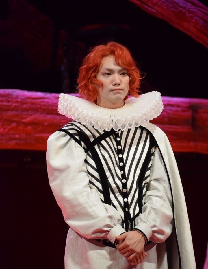 大人気アイドルグループ、Aぇ!groupの正門良規さん（28）が16日、東京・新宿区の東京グローブ座で主演舞台「十二夜」（11月7日まで）の会見に出席しました。