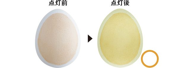 01：RMK 点灯前 点灯後