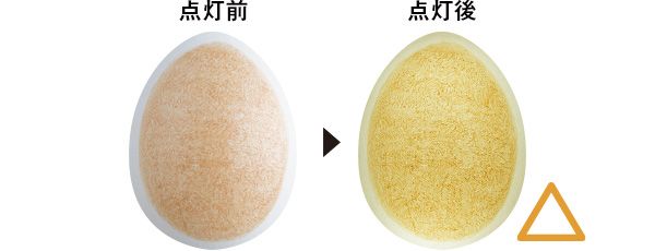 06：セルヴォーク 点灯前 点灯後