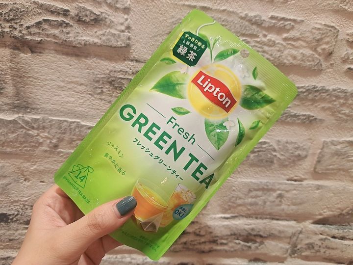 スッキリクセのない「リプトン グリーンティー フレッシュ ティーバッグ」