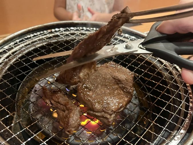 カルビ市場天神店 上ロースステーキ