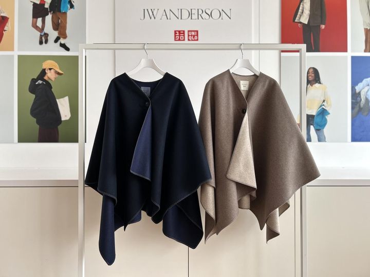 画像: 【ユニクロ アンド ジェイ ダブリュー アンダーソン】ポンチョ各¥5,990 ※一部店舗にて発売 www.uniqlo.com
