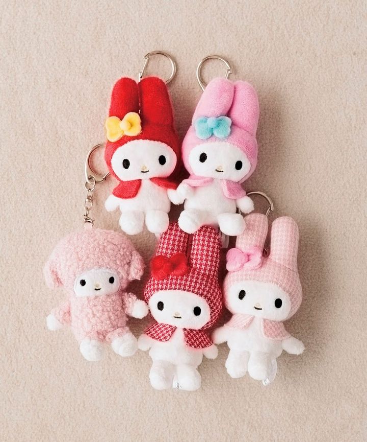 マイメロディ×ローリーズファーム ぬいぐるみチャーム