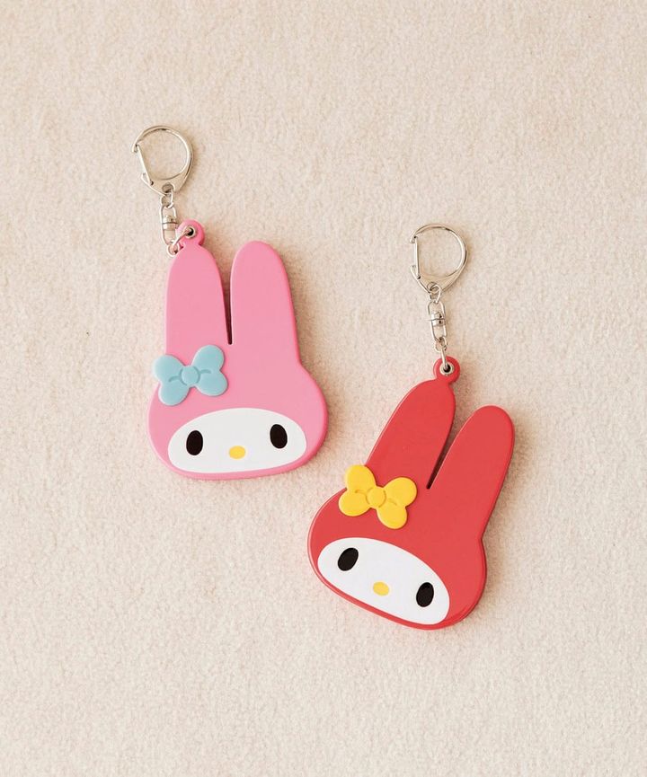 マイメロディ×ローリーズファーム ミラーキーチャーム 