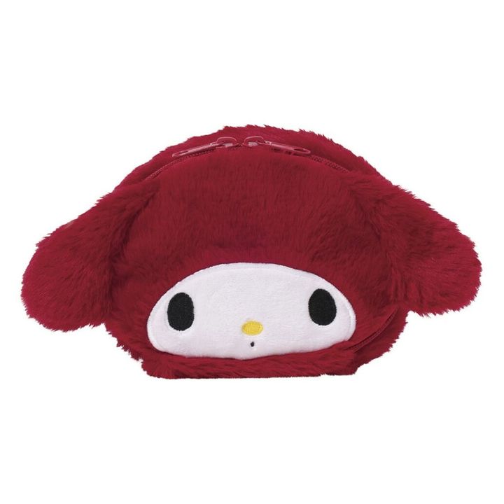 マイメロディ×ヘザー フェイスファーポーチ