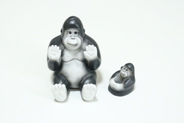 アニマルホルダー（ゴリラ、ゾウ） ペンスタンド