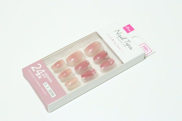 ダイソー ネイルチップ（24枚、ハンド用、I）