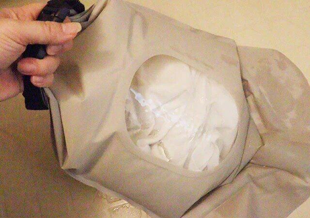 ダイソーのウォッシュバッグの使い方