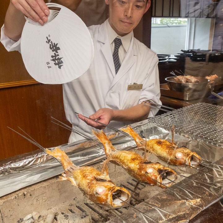 季布やの炭火焼 イチオシの逸品「のどぐろの塩焼き」2