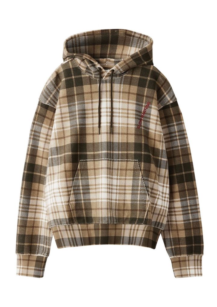 チェック フーディ ￥8,999