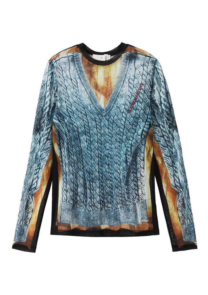 ケーブルニット カットアウト ジャンパー ￥9,999