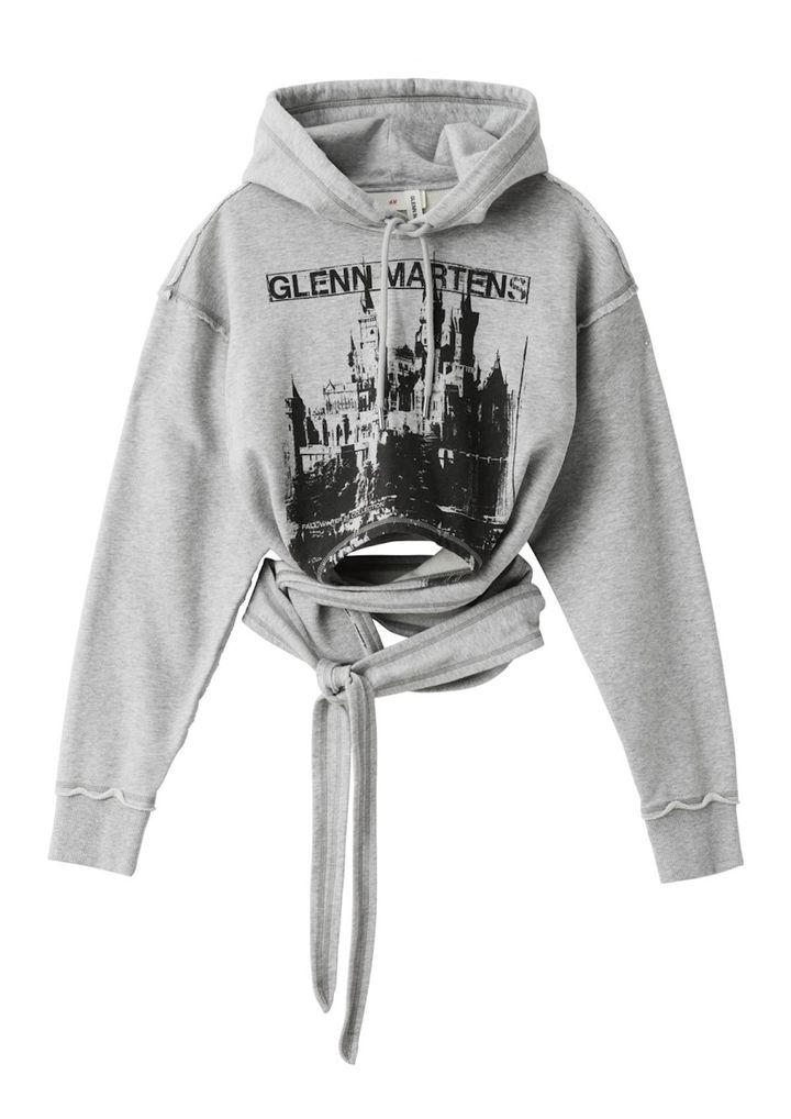 タイディテール プリンテッド フーディ ￥8,999