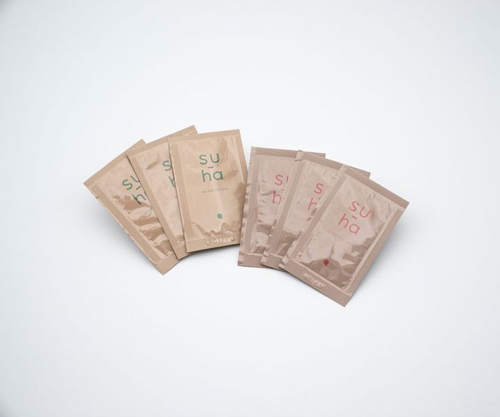 su-ha モアモイストミルク／su-ha バランシングミルク パウチサンプル各3包