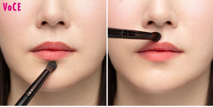 3. 唇にも影を仕込んで立体感アップ！