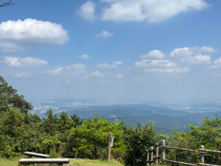 日の出山 山頂 眺め