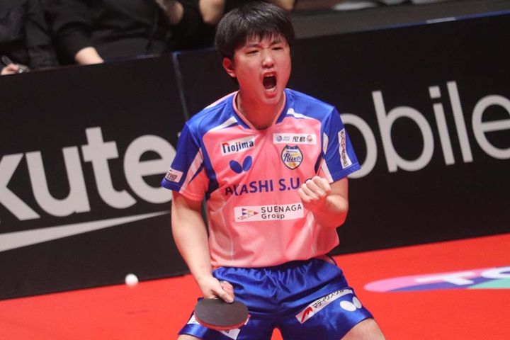 張本智和 撮影：SPREAD編集部