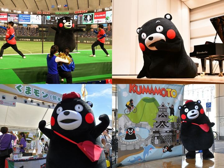 9月のくまモン、何していたの？ ©2010熊本県くまモン